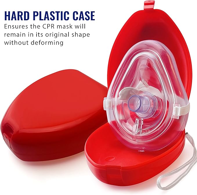 CPR Rescue Mask, Adult Child Pocket Resuscitator